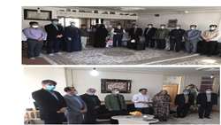 تجلیل از ایثارگران شبکه بهداشت و درمان شهرستان رزن